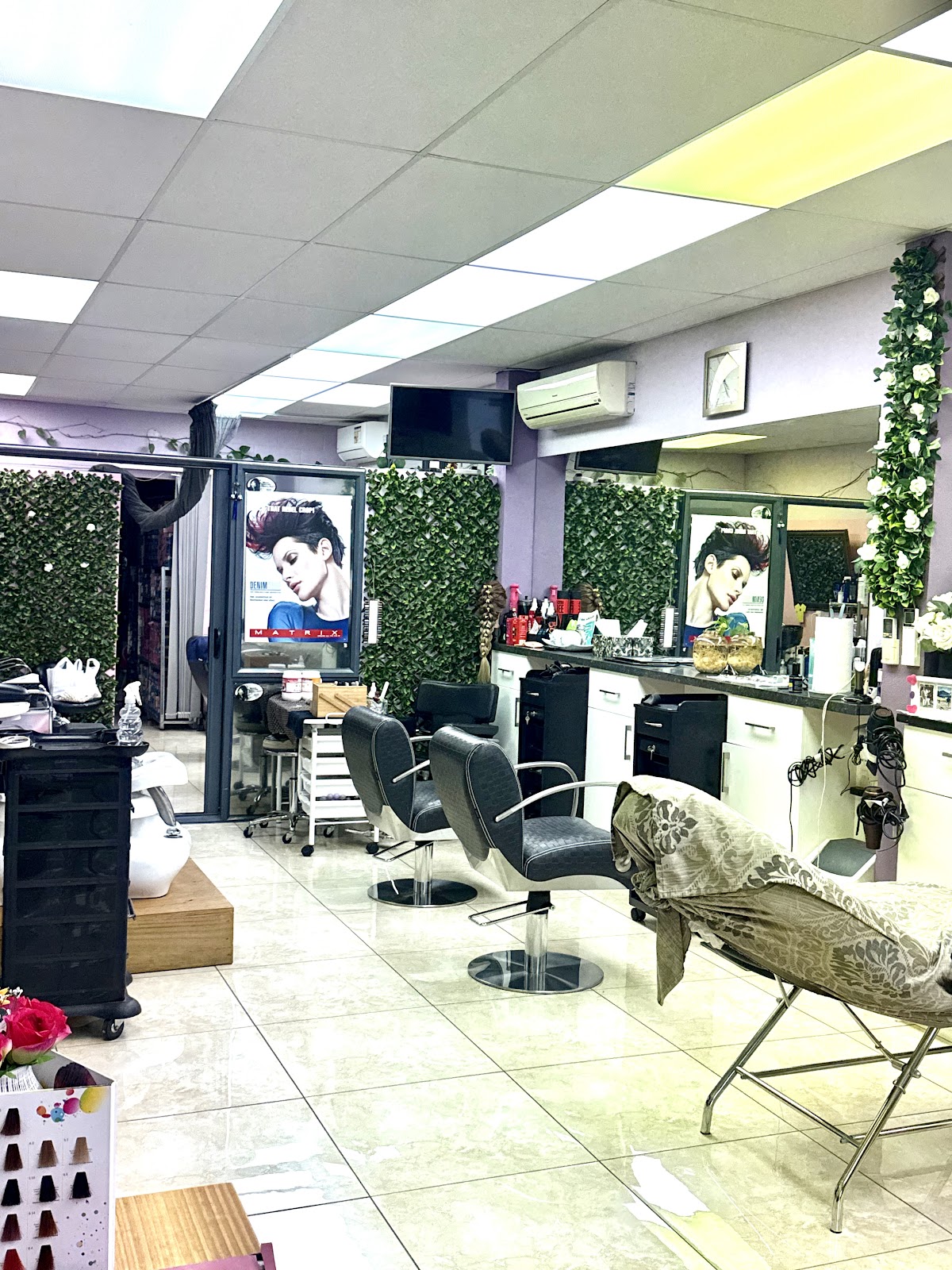 Inside the Ladies Corner salon in Papatoetoe